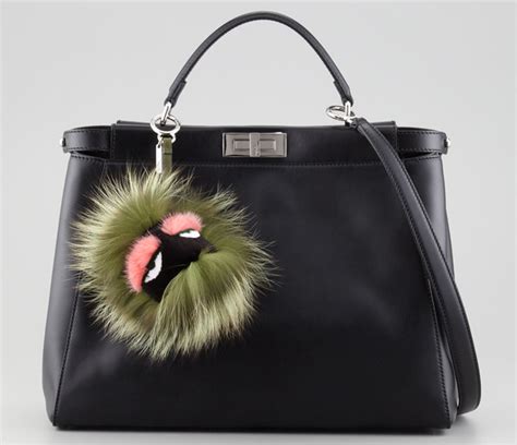 Add A Little Monster To Your Bag With a Fendi Fur Charm